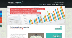 Desktop Screenshot of creative-seo.co.uk